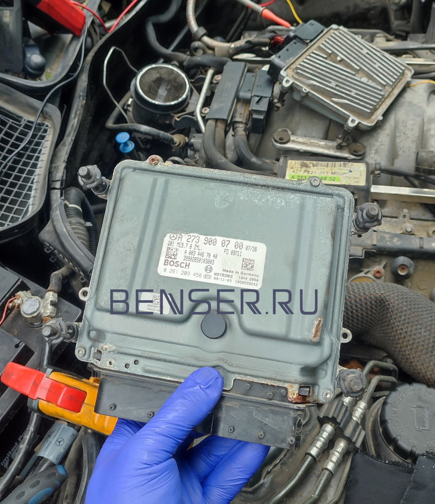 ������ ������ ���������� �� �������� W221 � ������