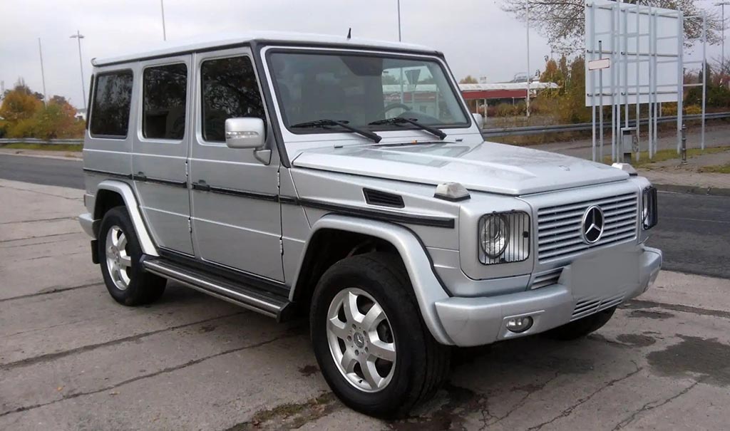 ������ ����� ���������� SRS Mercedes G 320